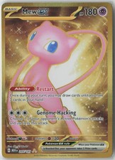 Pokemon TCG Mew ex Scarlet & Violet 151 Full Art Holo UR EN 180 HP picture