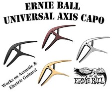 **NEW ERNIE BALL UNIVERSAL AXIS CAPO - WORKS ON BOTH ACOUSTIC AND ELECTRIC** picture