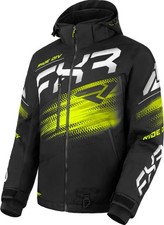 FXR Men's 2024 Boost FX 2-in-1 Snowmobile Jacket Black/Hi-Vis Size Medium picture