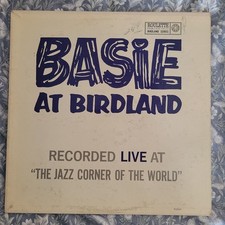 Count Basie: Basie At Birdland, Roulette 1961 First Press VG + picture