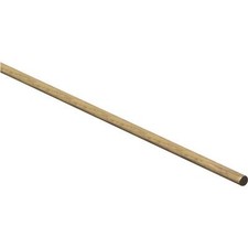 (10)-Hillman Steelworks Non-corrosive Brass 1/4 In. X 3 Ft. Solid Rod 11519 picture