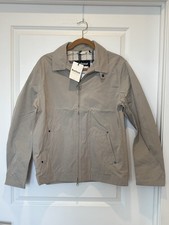 NWT Barbour Jacket L Men's Gray Fernport Casual Lightweight Classic Full Zip picture