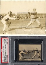 1914 Chief Meyers & Red Murray NY Giants Stars Original TYPE I Photo Card Image picture