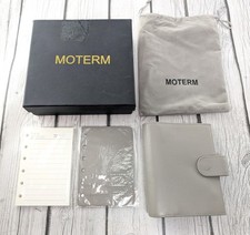 Moterm Pocket Planner Pebbled Gray 19mm Rings New picture