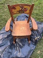 Vintage Roy Roger’s Rocking Chair  Complete Preowned picture