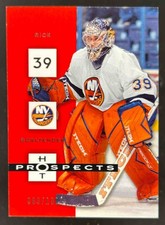 2005-06 FLEER HOT PROSPECTS RICK DIPIETRO #63 RED /100 NEW YORK ISLANDERS picture
