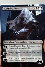 Sorin Markov Proxy Card with Custom designed art picture