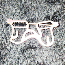 Vintage Coro Duette STERLING convertible brooch frame late 1930's To The 1940's picture