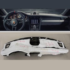 Custom Alcantara Car Dashboard Cover Wrap for Porsche 911 2014-2018 picture