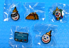JACK IN THE BOX 75th ANNIVERSARY LIMITED EDITION PINS FULL SET OF 5 ~tb picture