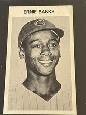 1971 Ernie Banks -- F.R. Wood All Star Photo Pack-- Chicago Cubs - scarce issue picture