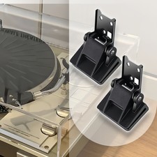 2Pcs Dust Cover Hinge Turntable Parts For AkaiAP-206,Yamaha P-200,Sony PS-11 etc picture