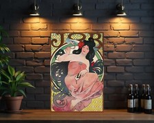 JOB by Alphonse Mucha Art Nouveau Metal Sign - 24