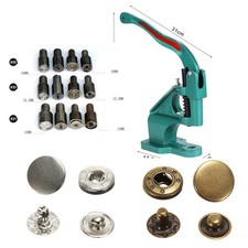 831 633 665 Snap Pressing Machine Snap On Tool Various Dies Sets Snap Fasteners  picture
