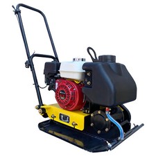 Honda GX160 Walk Behind Vibratory Plate Compactor Water Tank Heavy Duty Large picture