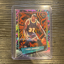 Panini 2025-26 Donruss Magic Johnson Lakers /199 Basketball Card #141 picture