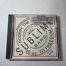SUBLIME - 40 OZ. TO FREEDOM - RARE PROMO CD MINT 1ST PRESS SKUNK LABEL  picture