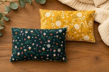 Lavender Heat Packs ( 2 ) Hot + Cold Packs, Microwavable Corn Heating Pads  picture