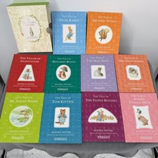 Beatrix Potter The Peter Rabbit Library 10 Book Box Set F. Warne & Co 2013 picture