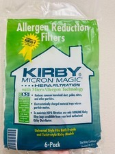 Kirby 6 Cloth Sentria Hepa Micron Magic Ultimate G  Vacuum Bags + 1 Free Belt picture