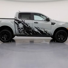 Truck Skull Decal Graphic Sticker. Universal Fit: 4Runner, Ranger, Tacoma, F150 picture