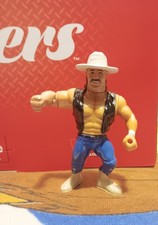 CUSTOM 1994 Hasbro BART GUNN OF THE SMOKING GUNNS WWF SERIES 11 GREEN CARD  RARE picture