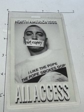 Eminem  Commemorative 1999 Slim Shady Tour All Access Backstage Pass  & Lanyard picture