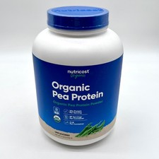 Nutricost Organic Pea Protein Powder (5Lbs 2.268G) - Unflavored picture