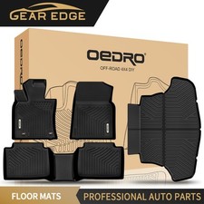 4pcs Floor Mats Liners Cargo Liner for 2018-2024 Toyota Camry TPE All Weather picture