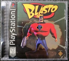 Blasto (Sony PlayStation 1 PS1, 1998) Complet But Disk Is Broken  picture