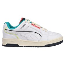 PUMA Slipstream Lo Stb Perforated Logo Lace Up  Mens White Sneakers Casual Shoes picture