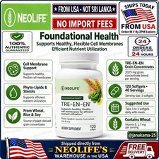 NeoLife Tre-en-en Grain Concentrates 120 Softgels Lipids Sterols NIB🚚From USA🚚 picture