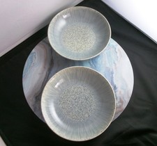 Set of 2 New ~DENBY~ Halo Speckle Pasta Bowl - No longer being manufactured picture