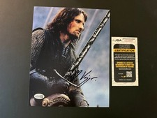 Viggo Mortensen autographed signed Lord of The Rings 8x10 photo JSA Spence coa picture