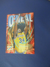 Fleer/SkyBox 1995-96 Z-Force O'Neal Insert Shaquille O'Neal #114 Lakers picture