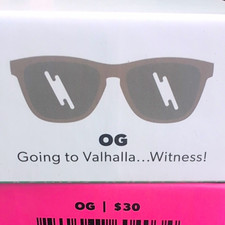 Goodr Sunglasses Going to Valhalla...Witness OG picture