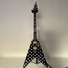 Randy Rhoads Solid Electric Guitar 6 Strings Mahogany Body&Neck HH Pickups picture