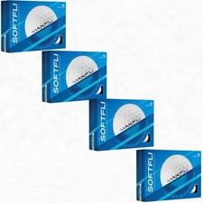 Maxfli SoftFli Golf Balls Gloss White - Bulk 4 Pack 48 Balls New picture