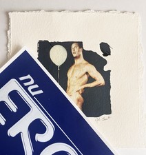 Gay Interest Signed John Brant Original Polaroid LGBTQ Art picture