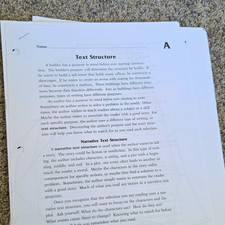 Abeka Reading & Comprehension Loose Leaf picture