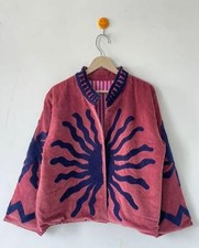 Velvet Hand Embroidered Suzani Jacket, Velvet Cotton Suzani Jacket, Velvet picture