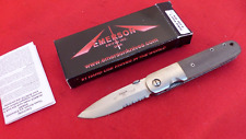 Emerson Reece Weiland Customized 2012 combo blade PoBoy Viper 1 SFS knife picture
