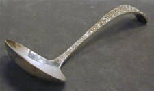 Vtg Stieff Rose Sterling Solid Gravy Ladle 6