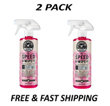 (2 Pack) Chemical Guys Speed Wipe Quick Detailer 16oz Cherry Scent. picture