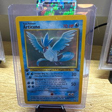 Wizards of the Coast Articuno 2/62 Fossil Holo Rare 1st Edition ENG 1999 picture