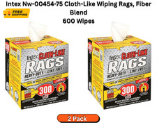 Cloth-Like Rags in a Box 600 Towels, 10