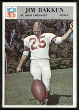 Jim Bakken 1966 Philadelphia #158 St. Louis Cardinals picture