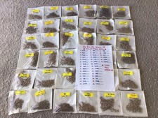 Huge Lot of 7, 200 Resistors New Old Stock 36 Values 1/8 W 1/4 W See Pics picture
