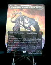 Witch-king, Bringer of Ruin (Borderless) (Surge Foil) The Hobbit: Eternal-Legal picture