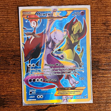Pokemon TCG Mewtwo EX 163/162 Breakthrough Secret Rare Full Art Holo 2015 picture
